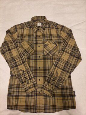 Flylow Anderson Shirt Men S Green Plaid Pearl Snap Long Sleeve Lightweight